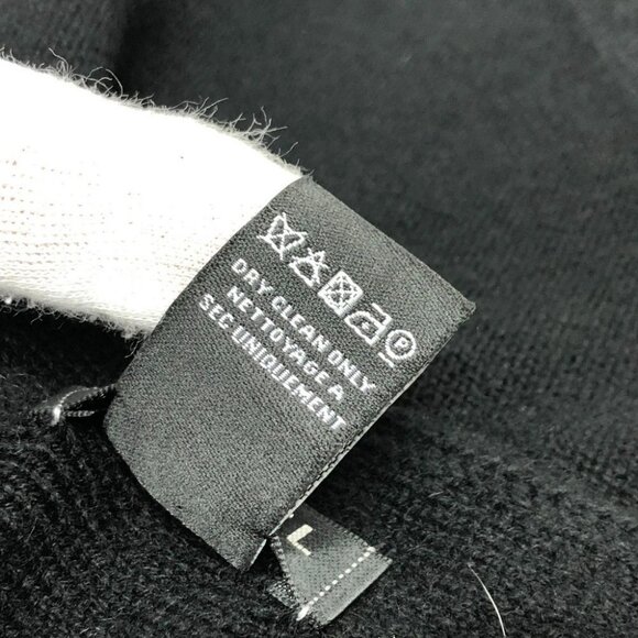 CHANEL Total Pattern CC Mark Apparel accessories Scarf Cashmere Black - Picture 8 of 15